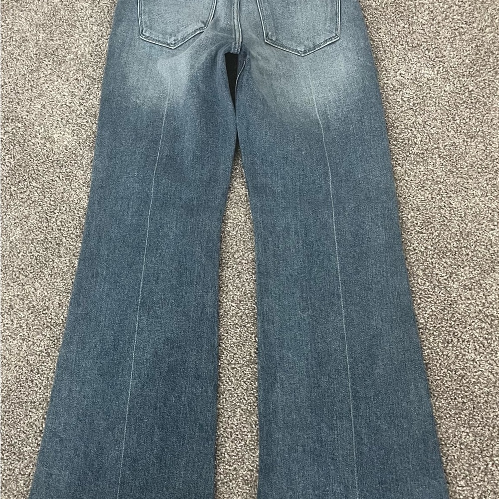 Women's Kancan Wide Leg Blue Jeans Size 1/24 - Picture 3 of 4